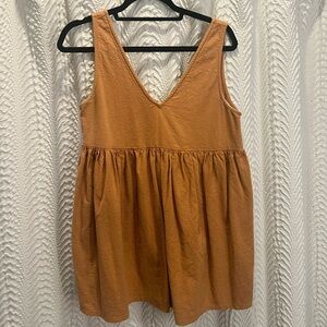 Burnt Orange Summer Dress